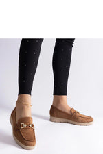 Mocassin Solea til dame fra MS StyleHaven; laget av polyester; farge Brun; stÃ¸rrelse 38; med 45720 ermer; perfekt til casual; dress