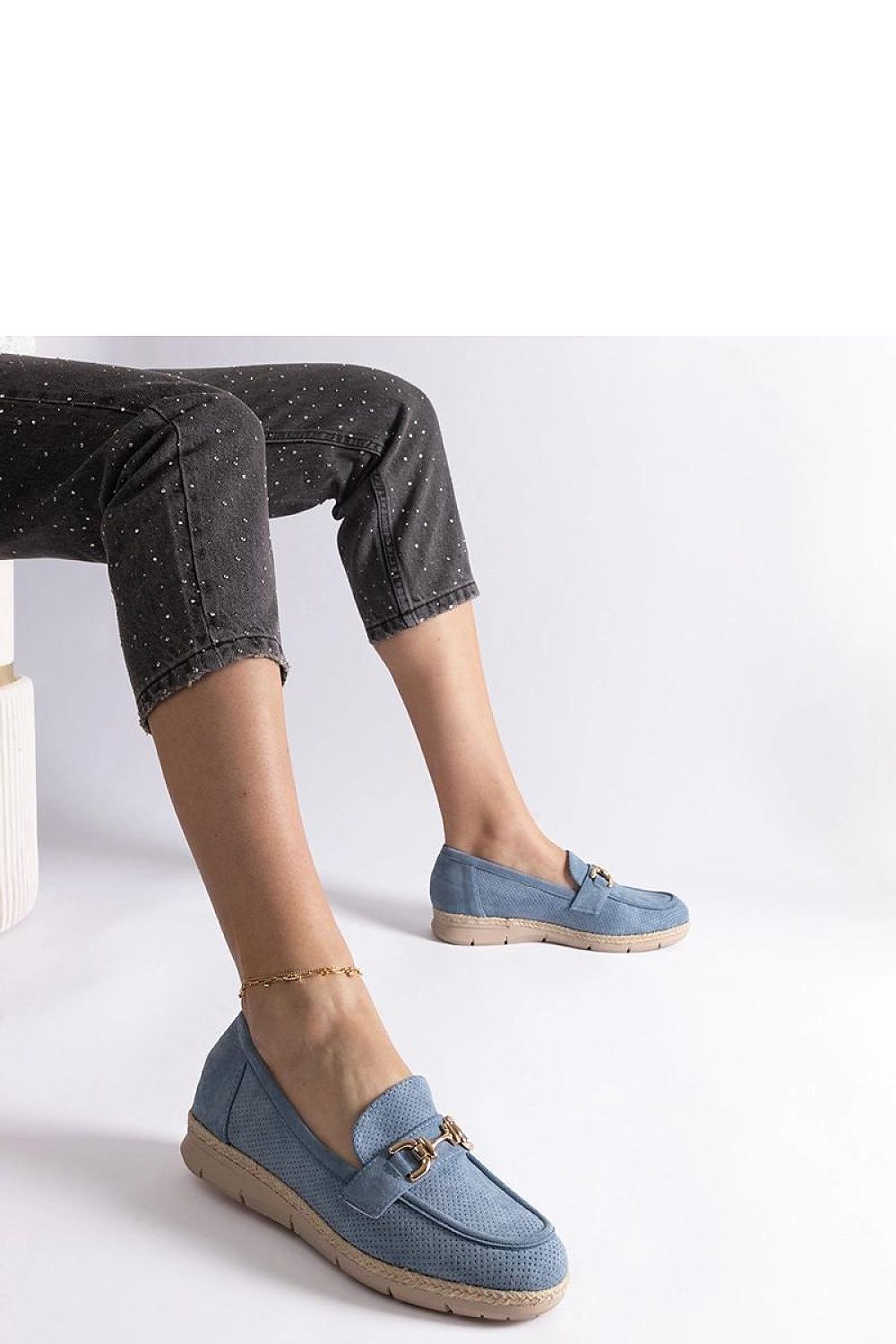 Mocassin Solea til dame fra MS StyleHaven; laget av polyester; farge Brun; stÃ¸rrelse 40; med 45720 ermer; perfekt til casual; dress