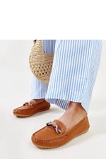 Mocassin Solea til dame fra MS StyleHaven; laget av polyester; farge Brun; stÃ¸rrelse 37; med 45720 ermer; perfekt til casual