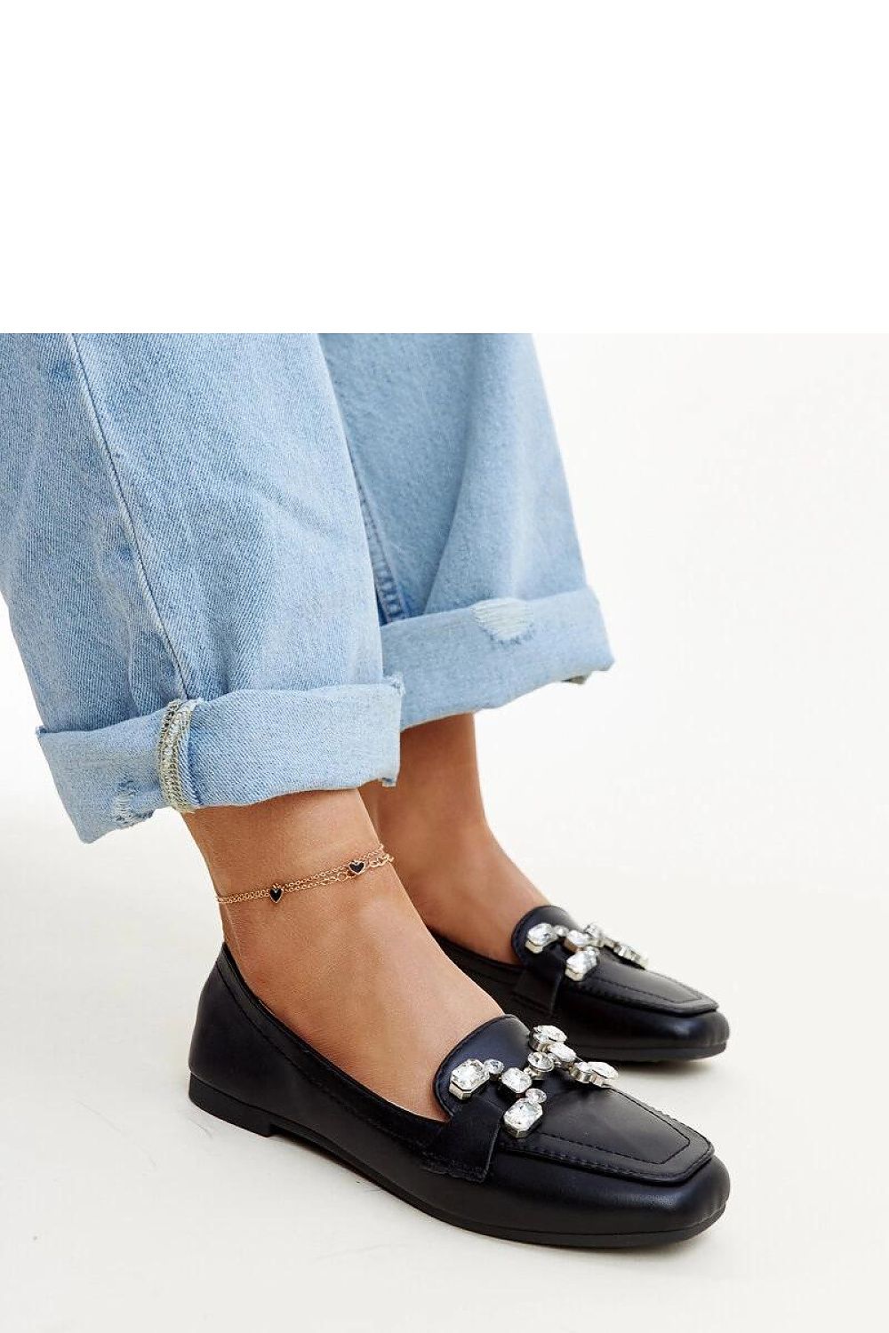 Mocassin Solea til dame fra MS StyleHaven; laget av polyester; farge Svart; stÃ¸rrelse 36; med 45720 ermer; perfekt til casual