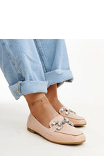 Mocassin Solea til dame fra MS StyleHaven; laget av polyester; farge beige; stÃ¸rrelse 36; med 45720 ermer; perfekt til casual