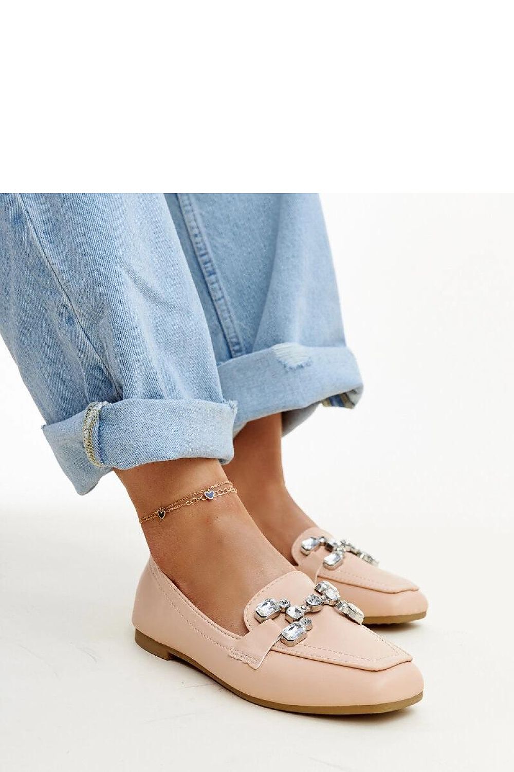 Mocassin Solea til dame fra MS StyleHaven; laget av polyester; farge beige; stÃ¸rrelse 36; med 45720 ermer; perfekt til casual