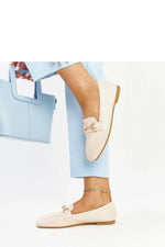 Mocassin Solea til dame fra MS StyleHaven; laget av polyester; farge beige; stÃ¸rrelse 40; med 45720 ermer; perfekt til casual; dress