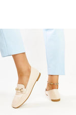 Mocassin Solea til dame fra MS StyleHaven; laget av polyester; farge beige; stÃ¸rrelse 41; med 45720 ermer; perfekt til casual; dress