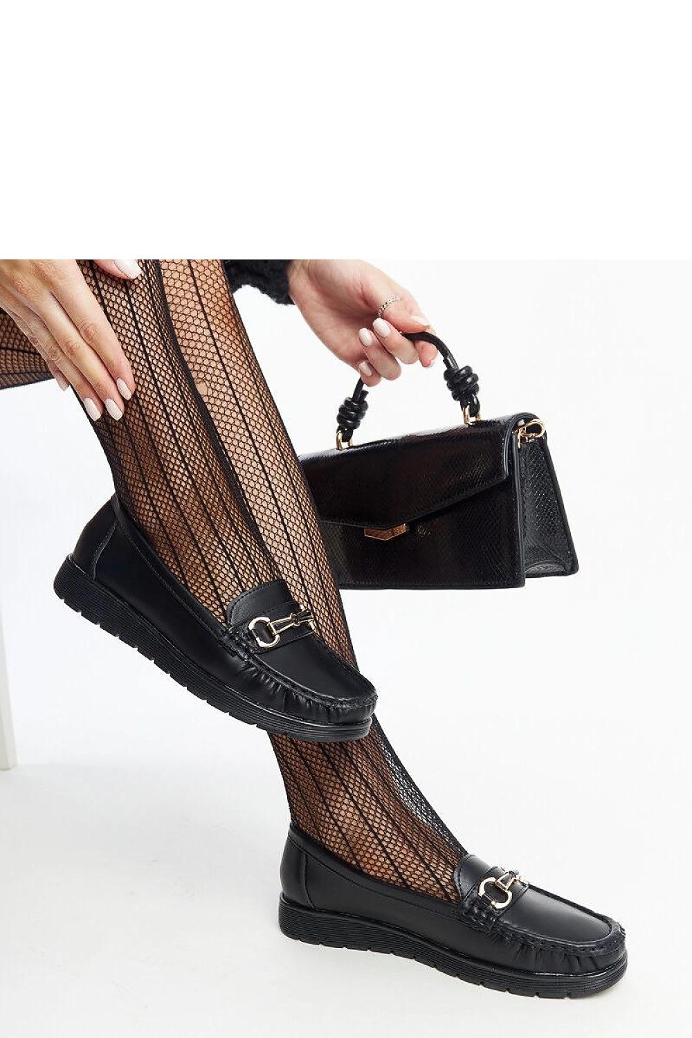 Mocassin Solea til dame fra MS StyleHaven; laget av Bomull; farge Svart; stÃ¸rrelse 37; med 45720 ermer; perfekt til dress