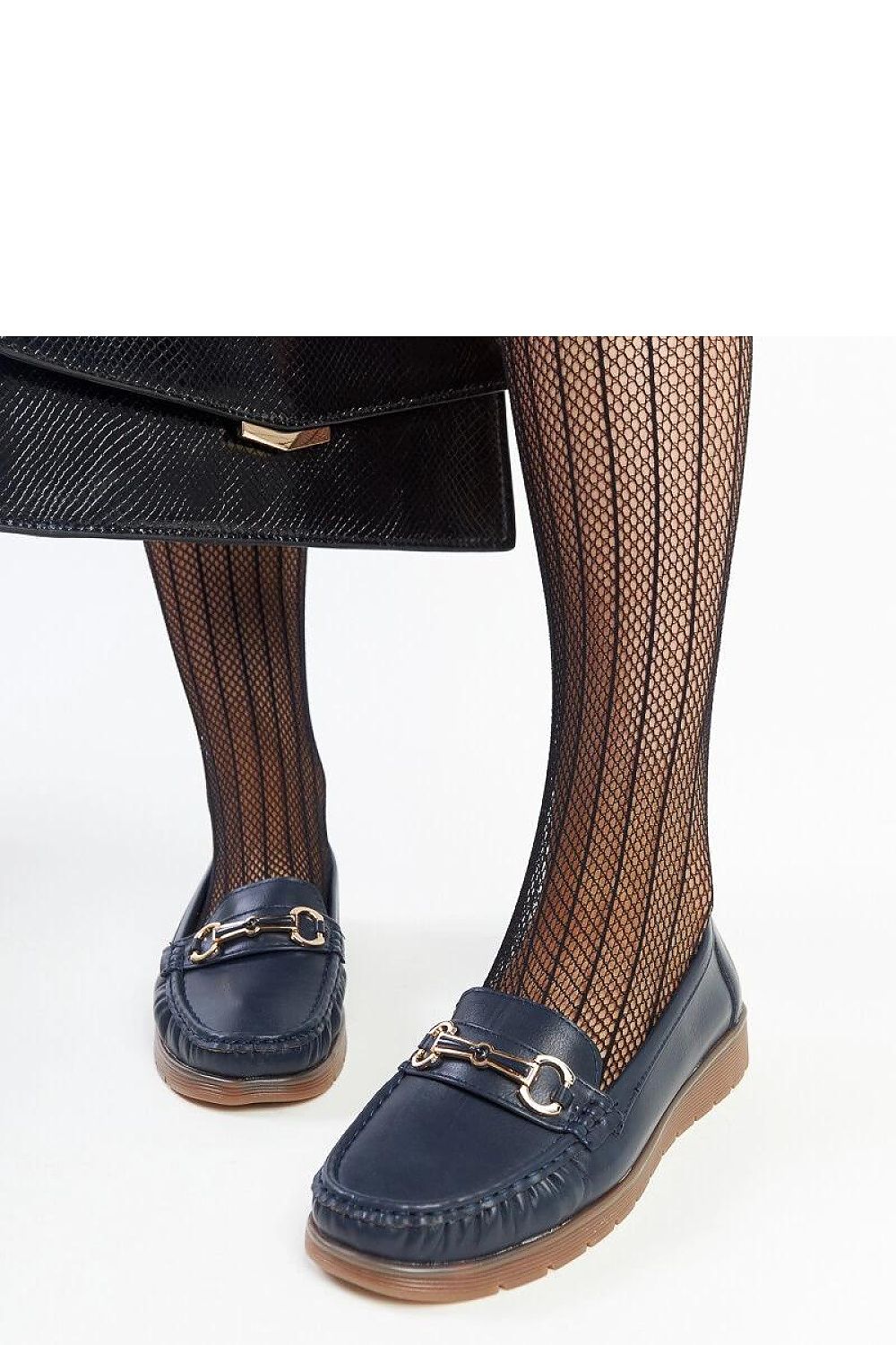 Mocassin Solea til dame fra MS StyleHaven; laget av Bomull; farge BlÃ¥; stÃ¸rrelse 37; med 45720 ermer; perfekt til dress