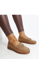 Mocassin Solea til dame fra MS StyleHaven; laget av Bomull; farge Brun; stÃ¸rrelse 37; med 45720 ermer; perfekt til dress