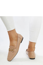 Mocassin Solea til dame fra MS StyleHaven; laget av Bomull; farge beige; stÃ¸rrelse 39; med 45720 ermer; perfekt til casual; dress