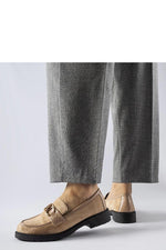 Mocassin Solea til dame fra MS StyleHaven; laget av Bomull; farge beige; stÃ¸rrelse 37; med 45720 ermer; perfekt til casual; dress