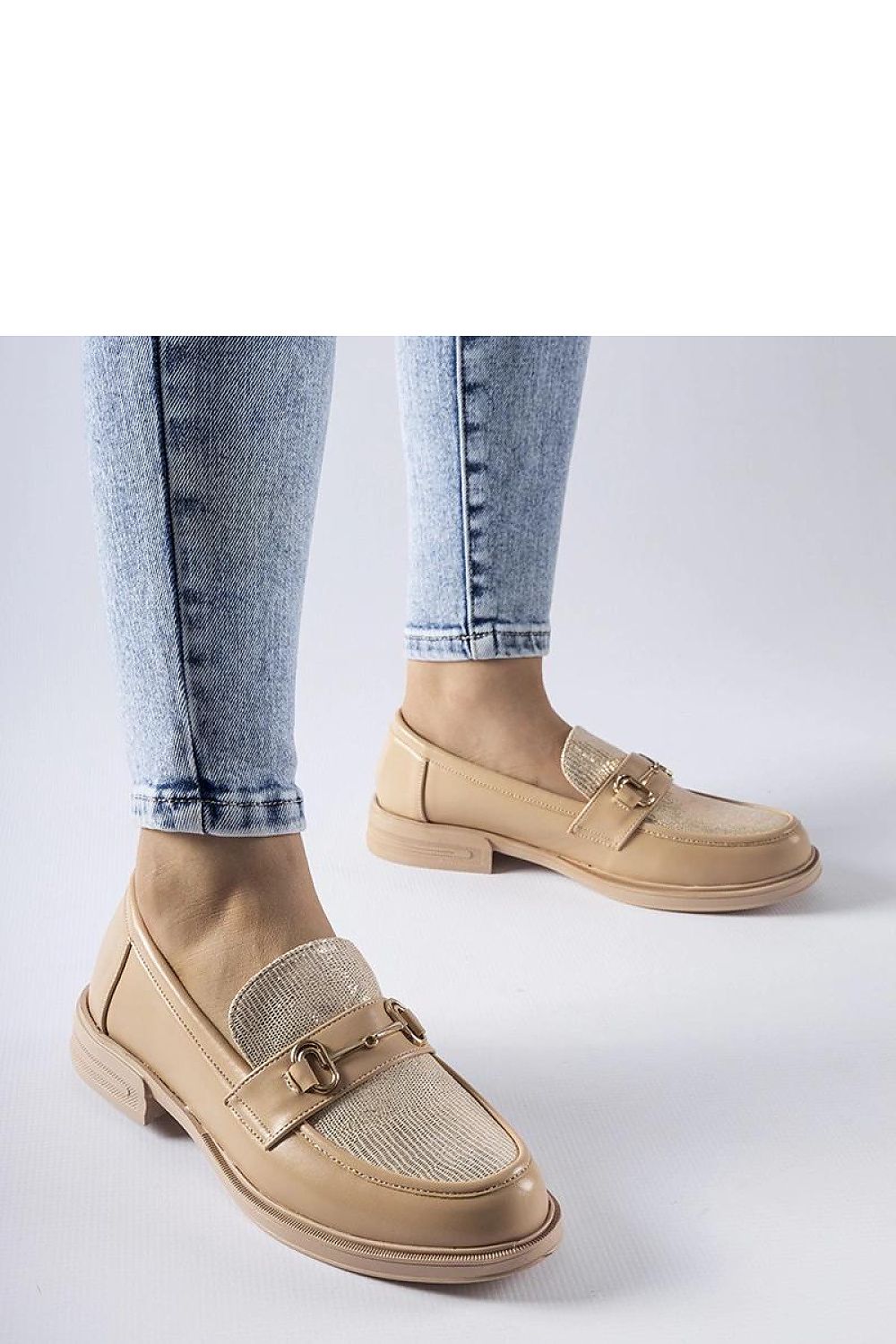 Mocassin Solea til dame fra MS StyleHaven; laget av Bomull; med detaljer i rubber; farge beige; stÃ¸rrelse 36; med 45720 ermer; hÃ¦lhÃ¸yde low; skostÃ¸rrelse 36; 37; 38; 39; 40; 41; perfekt til casual; dress