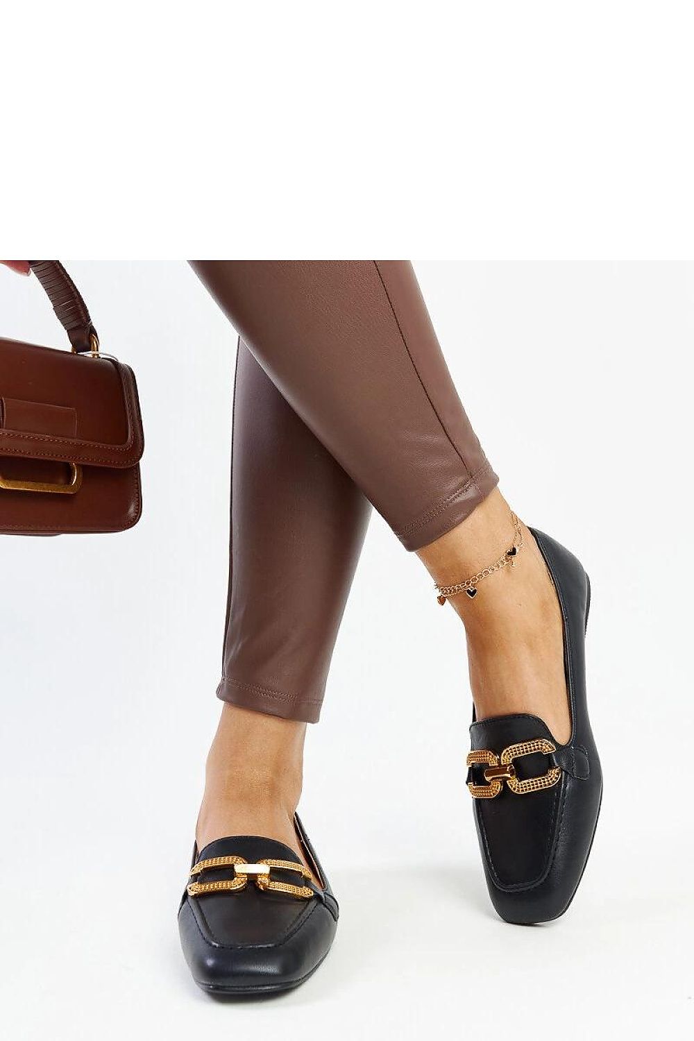 Mocassin Solea til dame fra MS StyleHaven; laget av modal-1; Bomull; Elastan; farge Svart; stÃ¸rrelse 38; med 45720 ermer; perfekt til casual; dress; fest; bryllup; sommer