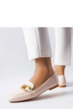 Mocassin Solea til dame fra MS StyleHaven; laget av modal-1; Bomull; Elastan; farge Hvit; stÃ¸rrelse 36; med 45720 ermer; perfekt til casual; dress; fest; bryllup; sommer