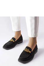 Elegante dame mokkasiner med ouellet dekorasjon – Eco-Suede til dame fra MS StyleHaven, laget av Viskose; polyester; Polyamid, med detaljer i suede, farge Svart, størrelse 36, med long ermer, hælhøyde low; flat, skostørrelse 36; 37; 38; 39; 40; 41, perfekt til casual