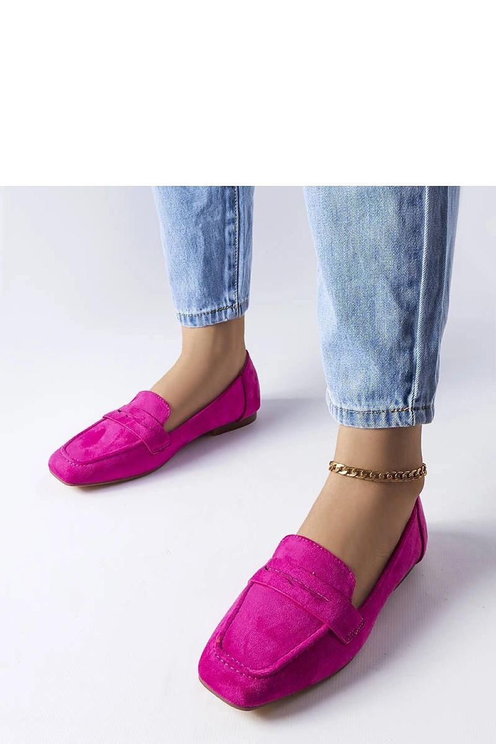 Rosa Meilleur-mokkasiner til dame til dame fra MS StyleHaven, laget av Viskose; polyester; Polyamid, med detaljer i suede; synthetic, farge Rosa, størrelse 36, med long ermer, hælhøyde mid; flat, skostørrelse 36; 37; 38; 39; 40; 41, perfekt til casual