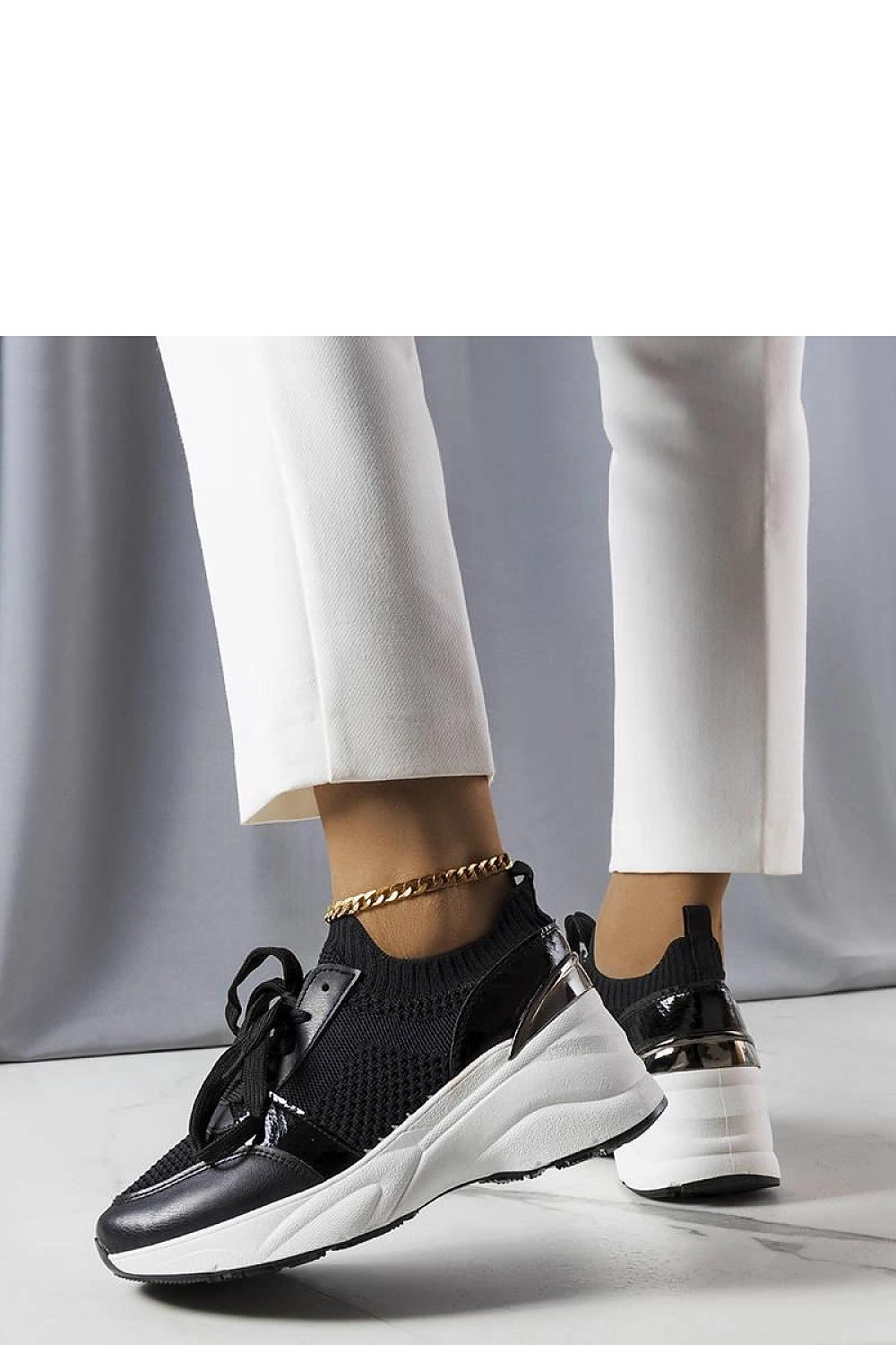 Ann Rose Wedge dame Sneakers for sommer til dame fra MS StyleHaven, laget av Viskose; polyester; Polyamid, farge Rosa, størrelse 41, med long ermer, perfekt til casual