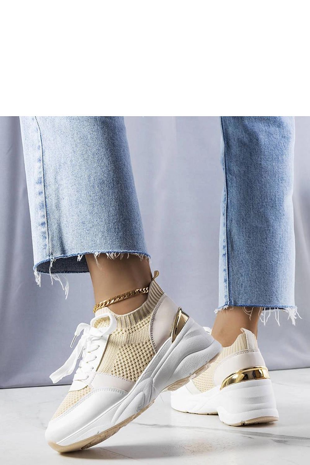 Ann Rose Wedge dame Sneakers for sommer til dame fra MS StyleHaven, laget av Viskose; polyester; Polyamid, farge Svart, størrelse 38, med long ermer, perfekt til casual