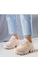 Inez dame Sneakers – Trendy og behagelig sommerfottøy til dame fra MS StyleHaven, laget av Viskose; polyester; Polyamid, farge Hvit, størrelse 40, med long ermer, perfekt til casual