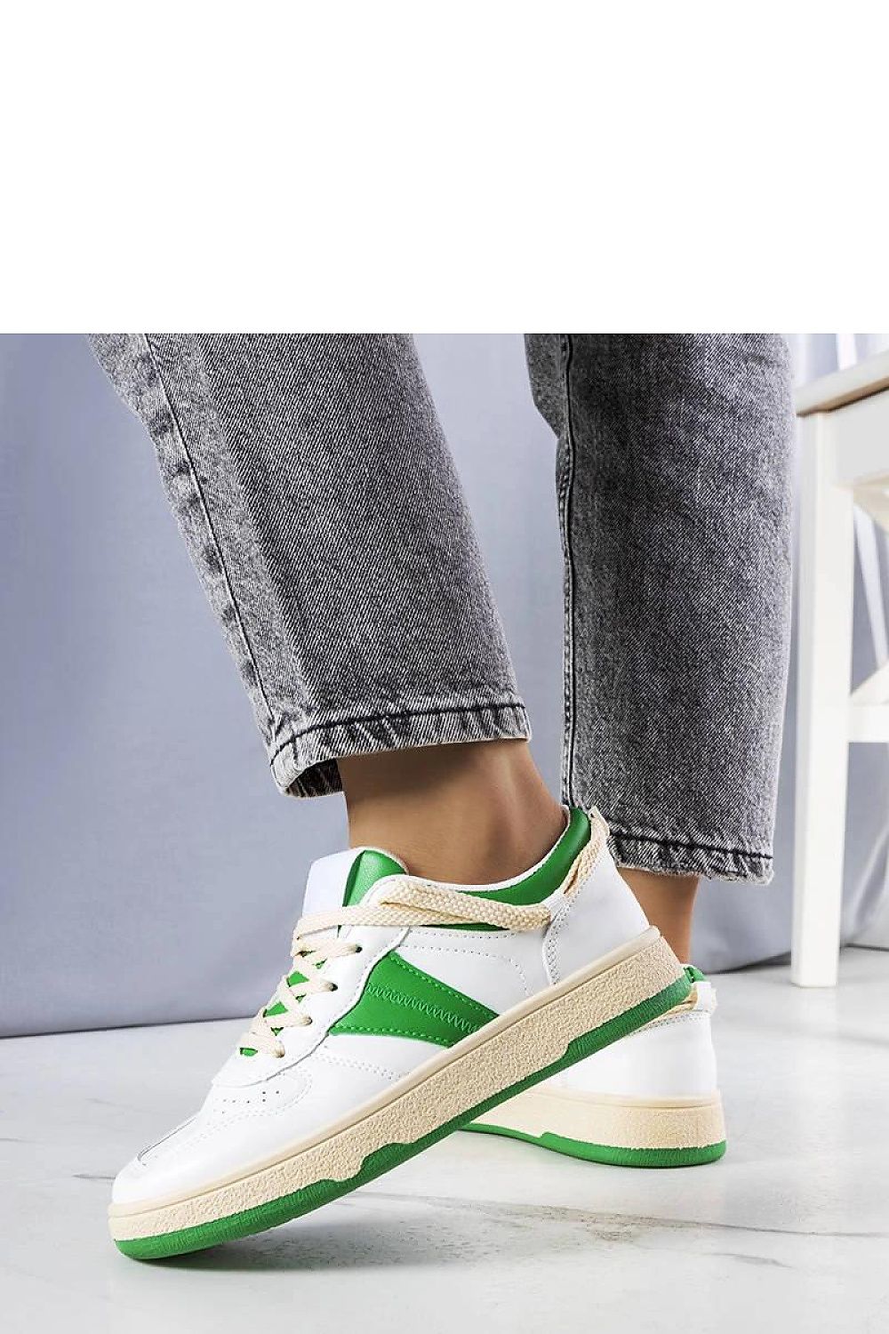 Marcella White & Pink dame sneakers – for sommeren til dame fra MS StyleHaven, laget av Viskose; polyester; Polyamid, farge Brun, størrelse 37, med long ermer, perfekt til casual