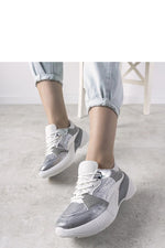 Rude Luxe dame sneakers med høy såle til dame fra MS StyleHaven, laget av Viskose; polyester; Polyamid, med detaljer i synthetic; rubber, farge Sølv, størrelse 36, med long ermer, hælhøyde mid; high, skostørrelse 36; 37; 38; 39; 40; 41, perfekt til casual; dress