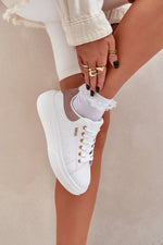 Lunea Sneakers til dame - hverdagen til dame fra MS StyleHaven, laget av Viskose; polyester; Polyamid, farge beige, størrelse 41, med long ermer, perfekt til casual