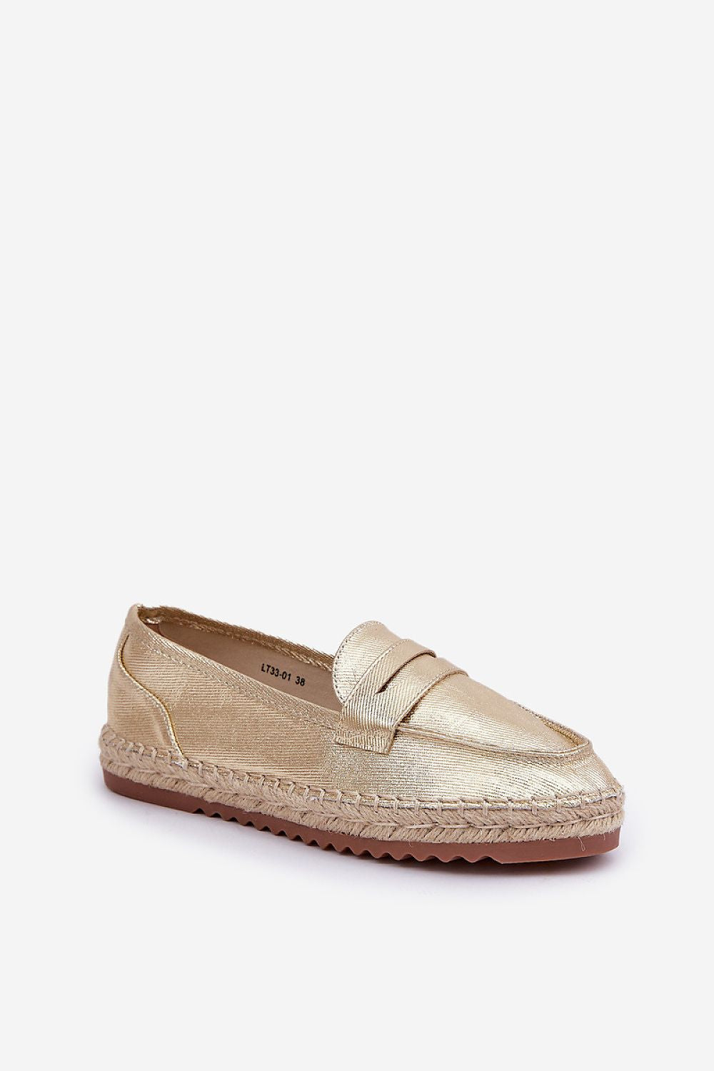 Espadriller i øko-semsket skinn til dame til dame fra MS StyleHaven, laget av Viskose; polyester; Polyamid, farge Brun, størrelse 40, med long ermer, perfekt til dress; casual