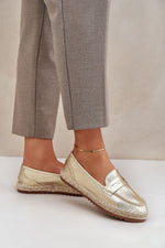 Espadriller i øko-semsket skinn til dame til dame fra MS StyleHaven, laget av Viskose; polyester; Polyamid, farge Brun, størrelse 41, med long ermer, perfekt til dress; casual