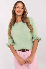 Jumper Italy Moda fra MS StyleHaven, størrelse one-size-fits-all, med short, bukselengde long, kjolelengde midi, kjolestil wrap