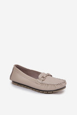 Mocassin Step in Style til dame fra MS StyleHaven, laget av modal-1; Bomull; Elastan, farge Gul, størrelse 40, med 45720 ermer, perfekt til casual