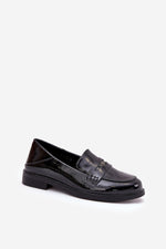 Mocassin Step in Style til dame fra MS StyleHaven, laget av modal-1; Bomull; Elastan, farge Svart, størrelse 37, med 45720 ermer, perfekt til dress