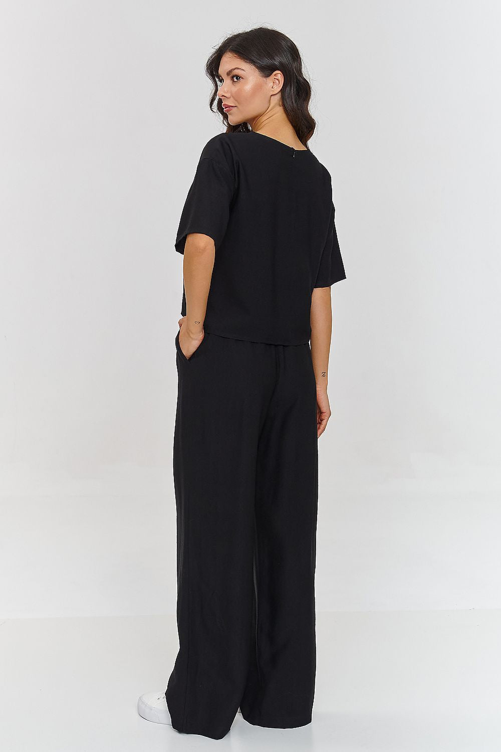 Sett Makadamia til dame fra MS StyleHaven, laget av Polyamid; rayon, farge beige, størrelse 42, med sleeveless ermer, perfekt til casual; dress