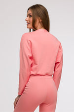 BeWear bluse i omslagsstil med flatterende passform til dame fra MS StyleHaven, laget av Bomull; polyester, farge Grønn, størrelse L, med long ermer, perfekt til casual; dress
