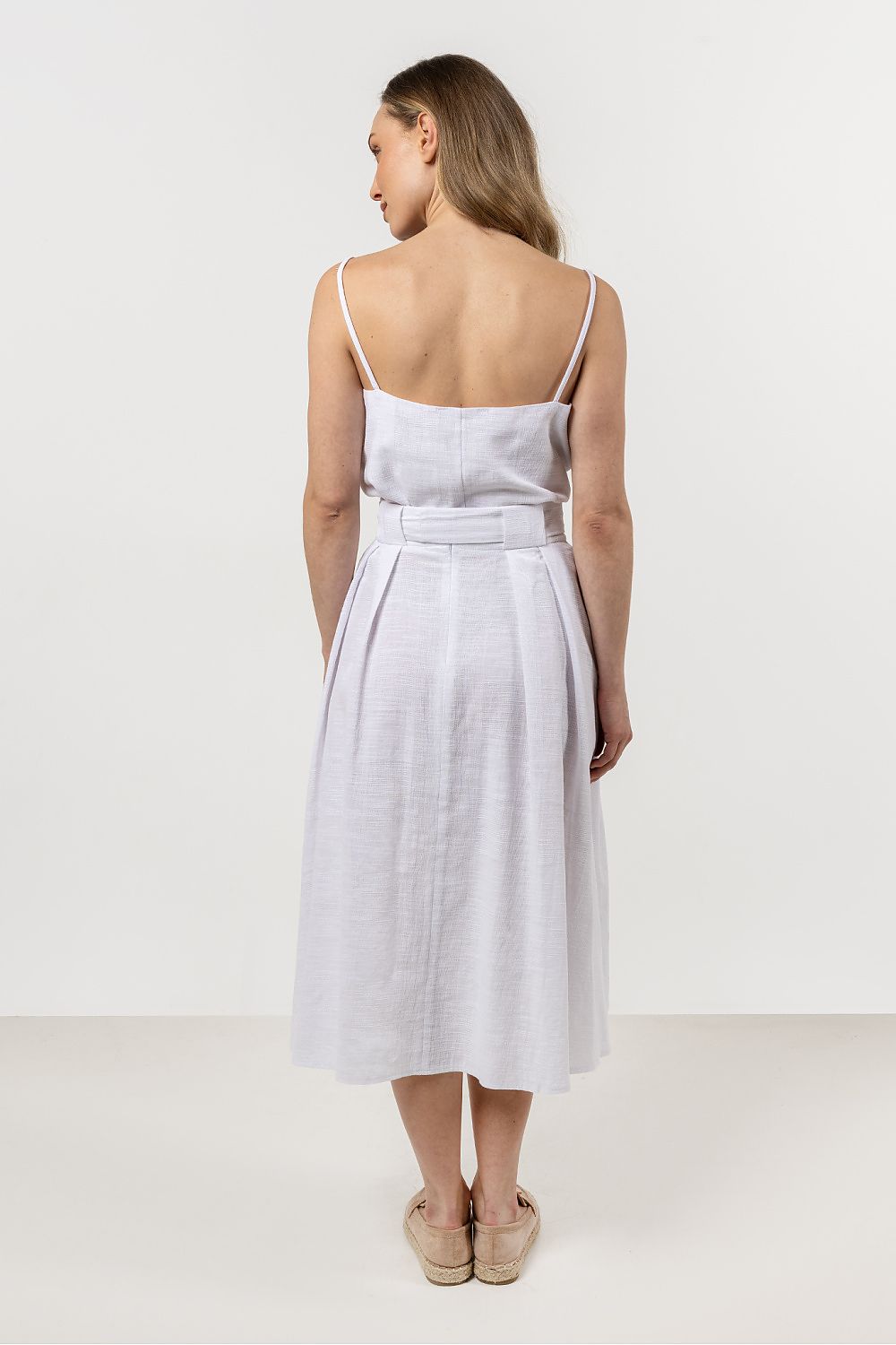Topp awama til dame fra MS StyleHaven, laget av Bomull, farge Hvit, størrelse L, med short ermer, perfekt til casual; dress
