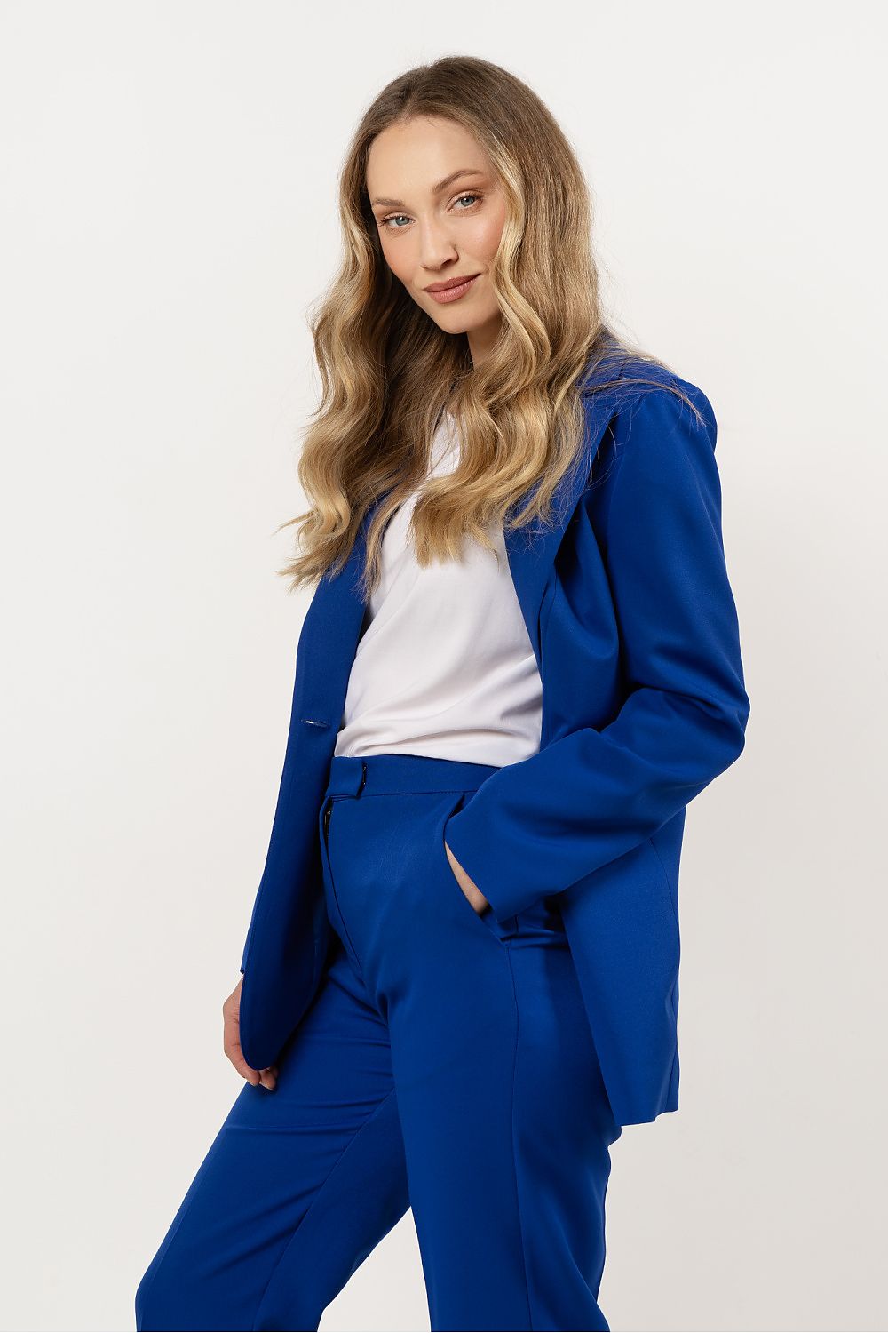 Jakke awama til dame fra MS StyleHaven, laget av Viskose, farge beige, størrelse M, med short ermer, perfekt til casual; dress