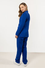 Jakke awama til dame fra MS StyleHaven, laget av Viskose, farge beige, størrelse XL, med short ermer, perfekt til casual; dress