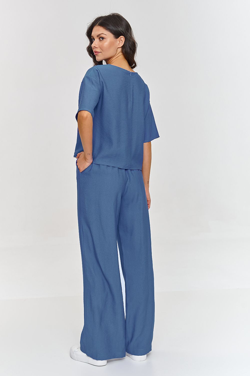 Sett Makadamia til dame fra MS StyleHaven, laget av Polyamid; rayon, farge Brun, størrelse 38, med sleeveless ermer, perfekt til casual; dress