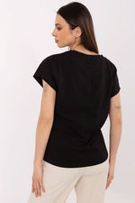 T-shirt til dame - FP til dame fra MS StyleHaven, størrelse L, med short, bukselengde long, kjolelengde midi, kjolestil wrap
