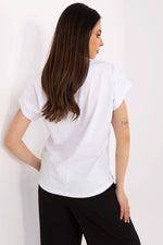 T-shirt til dame - FP til dame fra MS StyleHaven, størrelse M, med short, bukselengde long, kjolelengde midi, kjolestil wrap