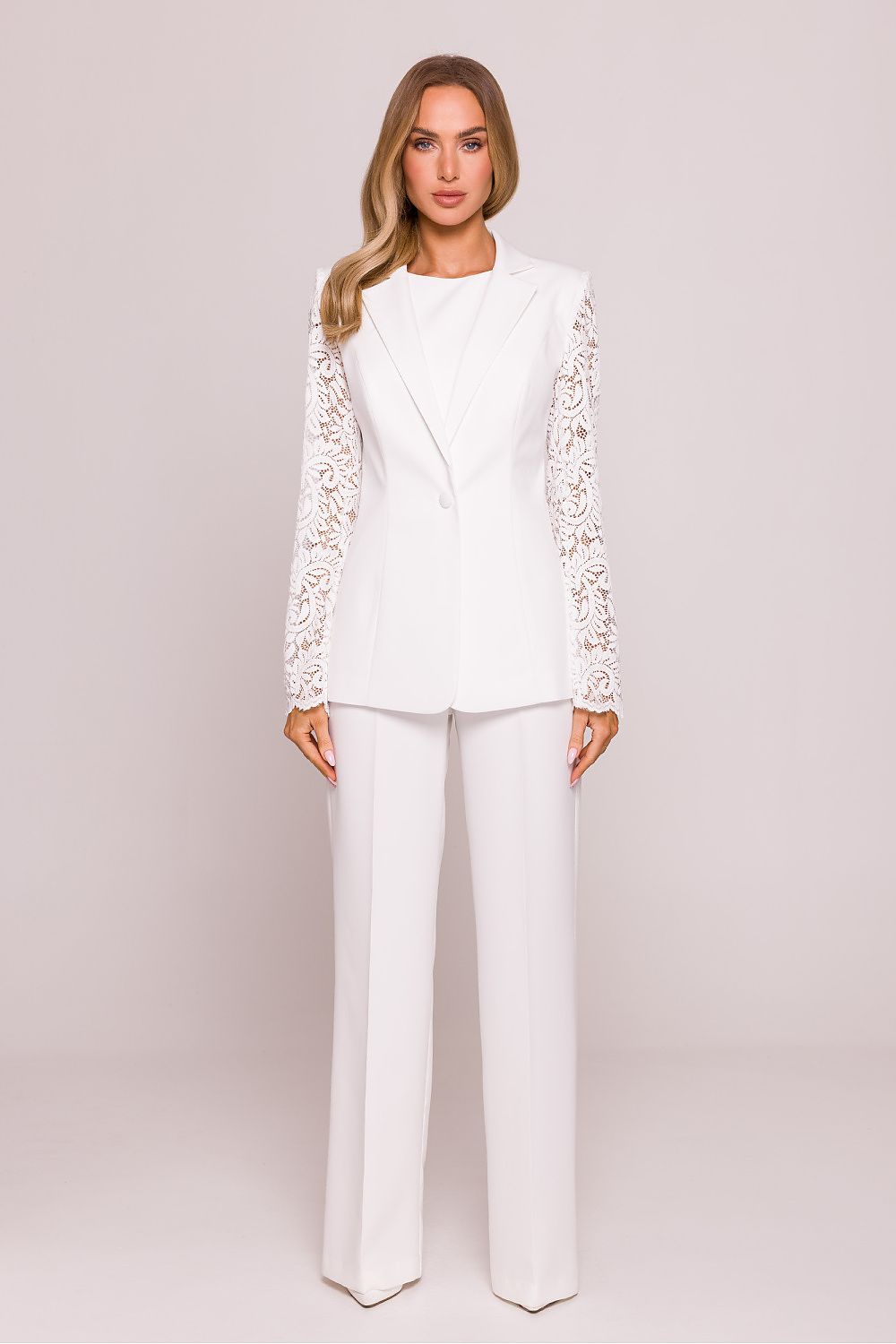 Jakke Moe til dame fra MS StyleHaven, laget av polyester, farge Rosa, størrelse XXL, med sleeveless ermer, perfekt til dress