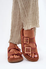 Flip-flops Step in Style til dame fra MS StyleHaven, laget av Bomull, farge beige, størrelse 41, med short ermer, perfekt til dress; casual
