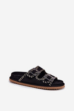 Flip-flops Step in Style til dame fra MS StyleHaven, laget av Bomull, farge Brun, størrelse 40, med short ermer, perfekt til dress; casual