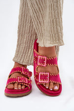 Flip-flops Step in Style til dame fra MS StyleHaven, laget av Bomull, farge Blå, størrelse 41, med short ermer, perfekt til dress; casual