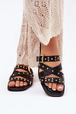 Flip-flops Step in Style til dame fra MS StyleHaven, laget av Bomull, farge beige, størrelse 38, med short ermer, perfekt til casual