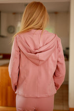 Jakke Mirale til dame fra MS StyleHaven, laget av Bomull, farge Rosa, størrelse s, med long ermer, perfekt til dress