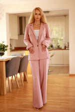 Jakke Mirale til dame fra MS StyleHaven, laget av Bomull; Elastan-1, farge Svart, størrelse XL, med long ermer, perfekt til dress