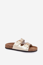 Flip-flops Step in Style til dame fra MS StyleHaven, laget av Bomull, farge Hvit, størrelse 40, med short ermer, perfekt til casual