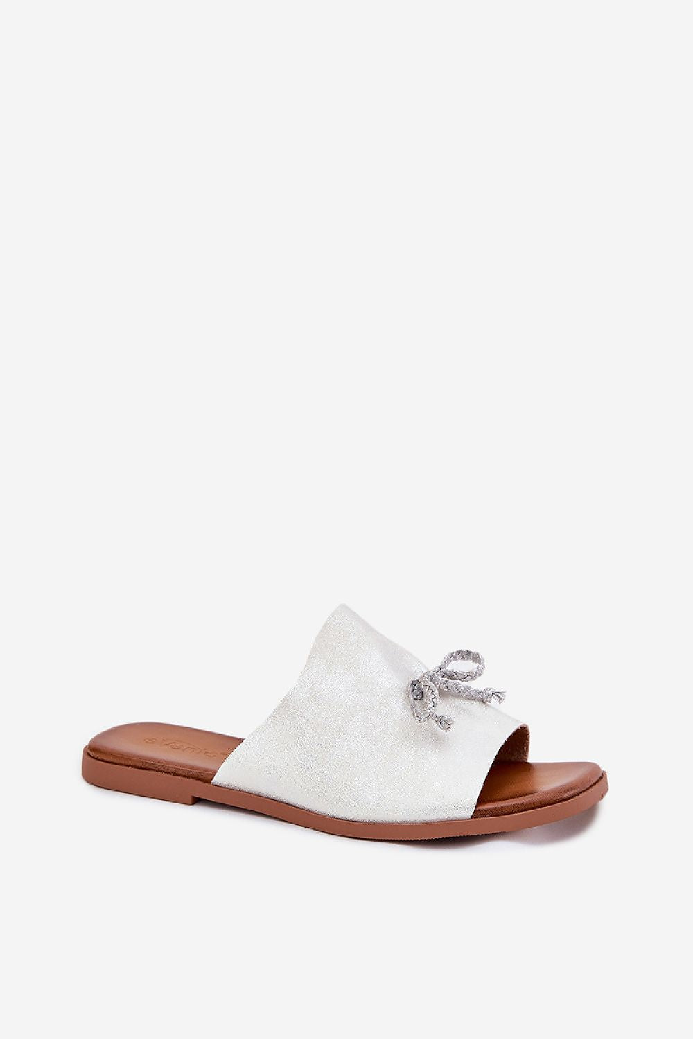 Flip-flops Step in Style til dame fra MS StyleHaven, laget av Bomull, farge beige, størrelse 40, med short ermer, perfekt til casual