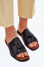 Flip-flops Step in Style til dame fra MS StyleHaven, laget av Bomull, farge Grå, størrelse 38, med short ermer, perfekt til casual