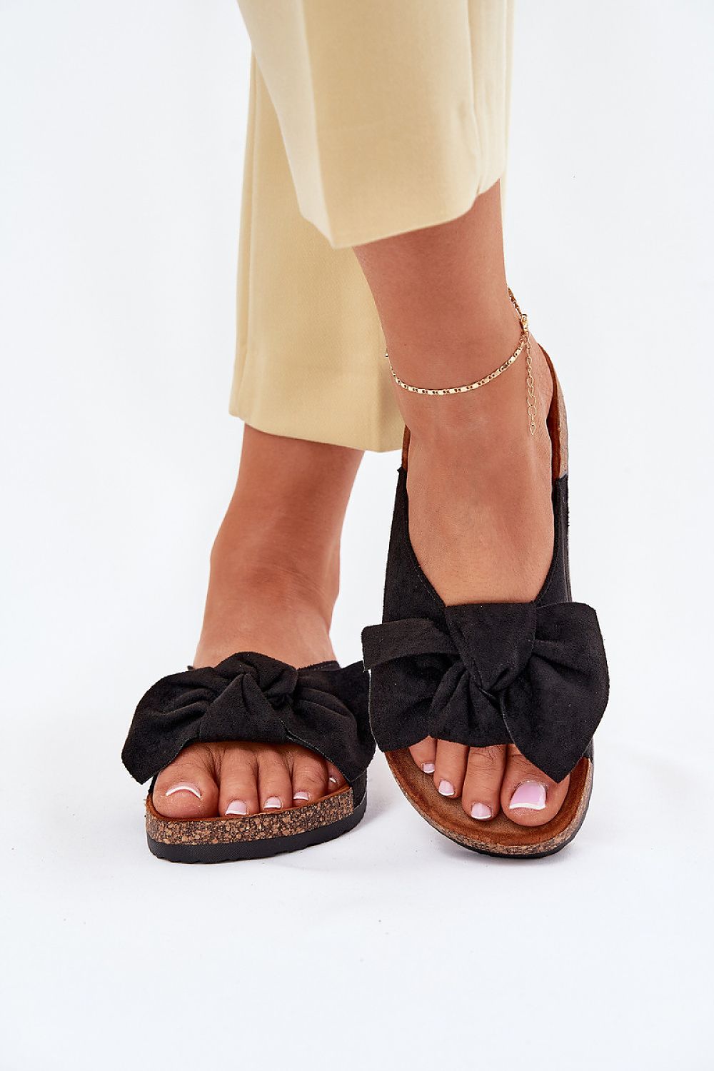 Flip-flops Step in Style til dame fra MS StyleHaven, laget av Bomull, farge Grønn, størrelse 39, med short ermer, perfekt til casual