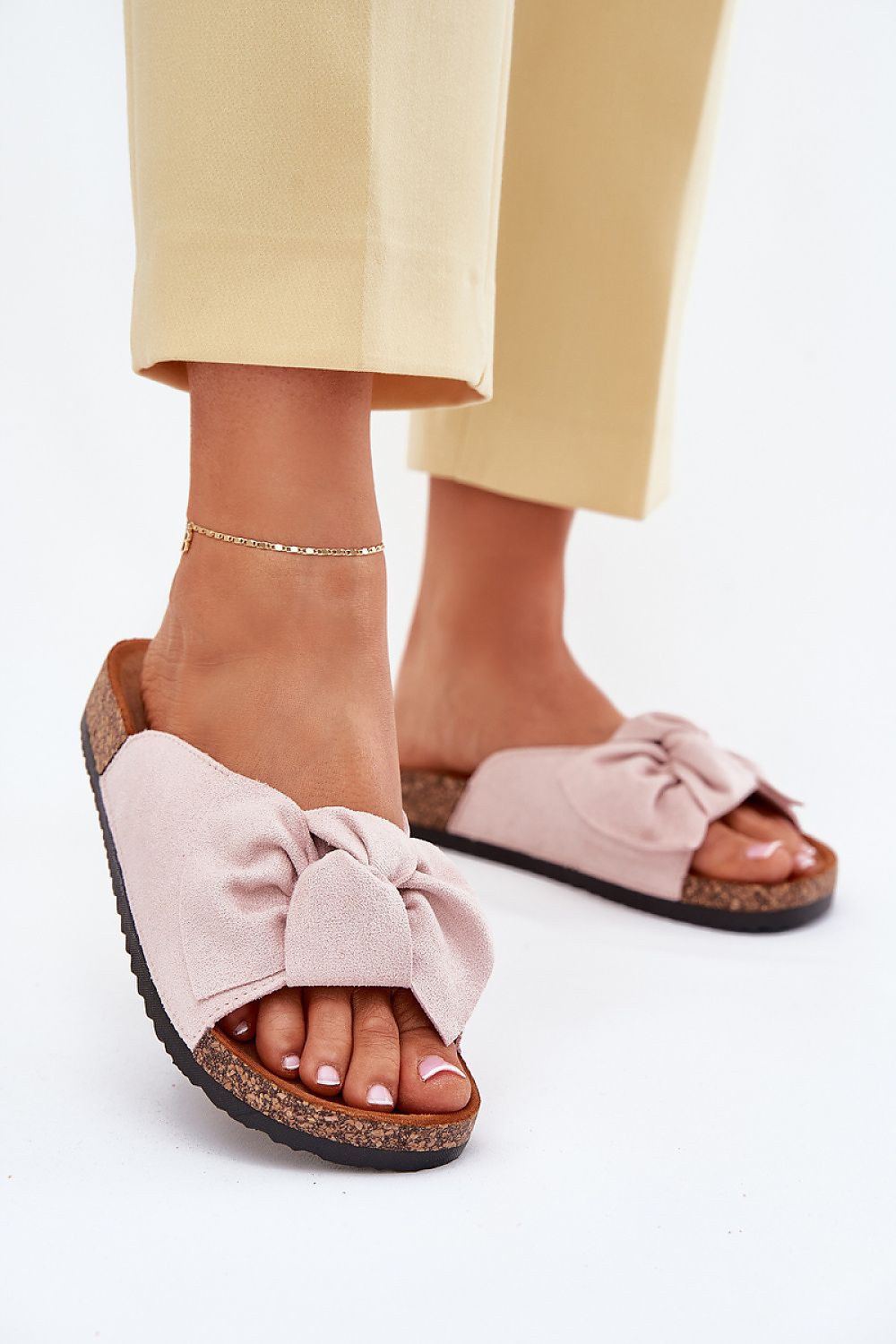 Flip-flops Step in Style til dame fra MS StyleHaven, laget av Bomull, farge Svart, størrelse 36, med short ermer, perfekt til casual