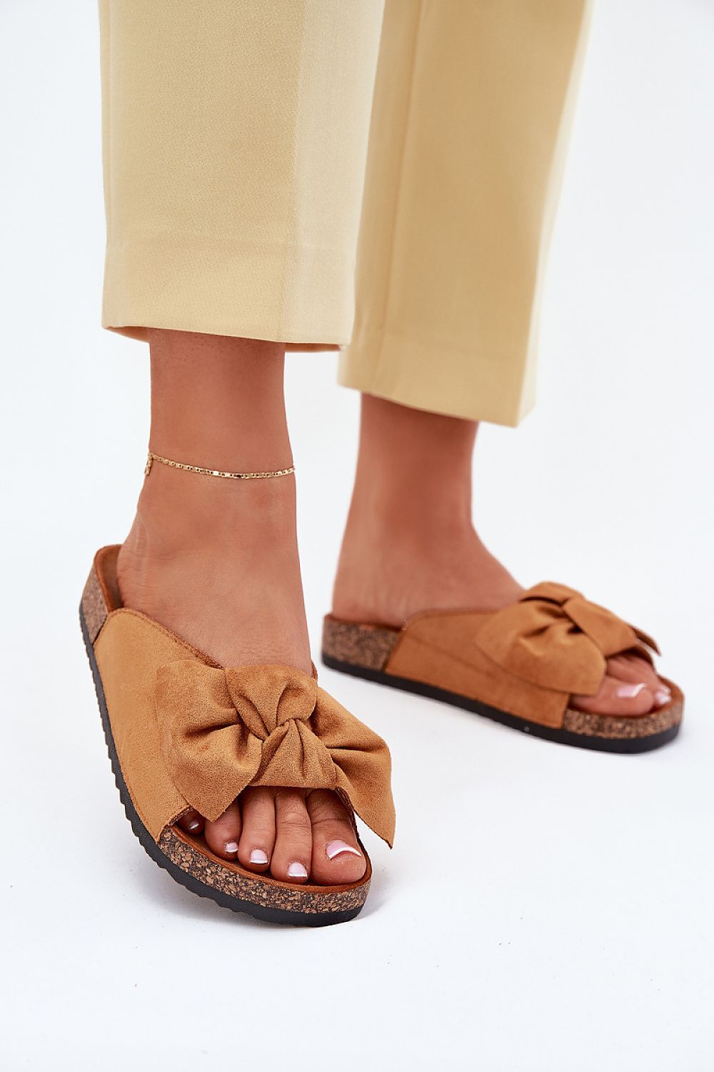 Flip-flops Step in Style til dame fra MS StyleHaven, laget av Bomull, farge Rosa, størrelse 39, med short ermer, perfekt til casual